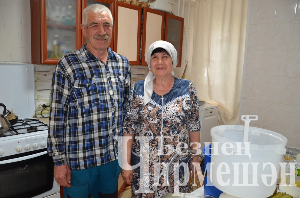 Утыз Имән авылына шәһәрдән күчеп кайткан Дәүләтгәрәевлар "сөт бизнесы" ачкан