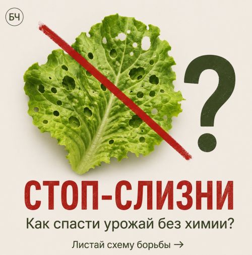 Как избавиться от слизней на участке? (карточки)