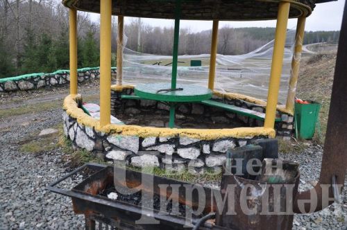 Чирмешәннең Сабантуй чишмәсендә самавыр куйганнар