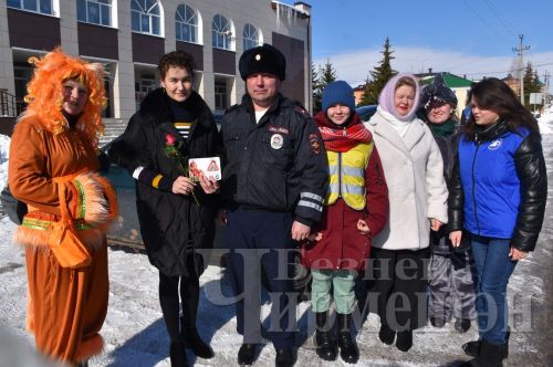 Чирмешән автоинспекторлары автоледиларны котладылар