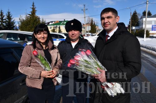 Чирмешән автоинспекторлары автоледиларны котладылар