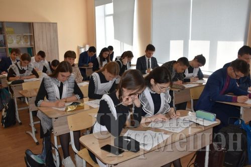 Чирмешән районында 296  кеше «Җиңү диктанты» язды