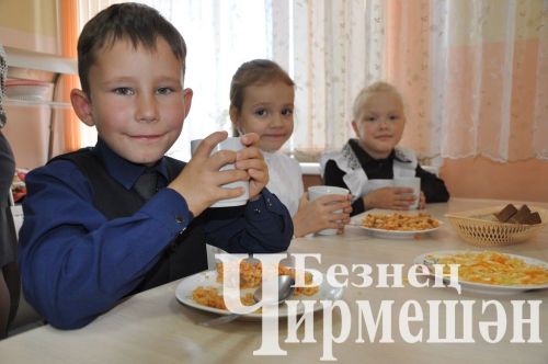 В столовых школ Черемшанского района каждый день новое меню
