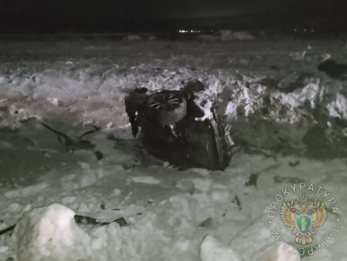 Актаныш районындагы авариядә 4 кеше һәлак булган