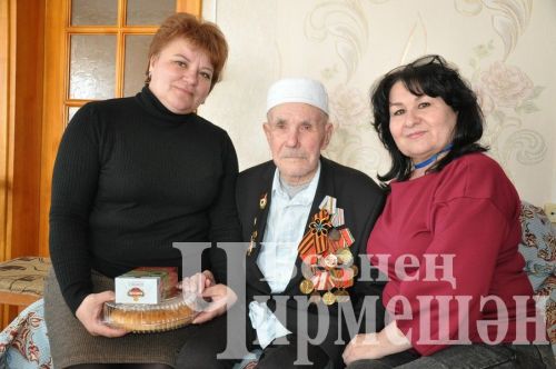 Югары Чегодайдан Дан ордены кавалеры илебез көчле булсын дип сайлады