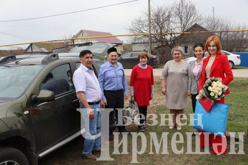 Түбән Чегодай юбиляры тормышыннан канәгать