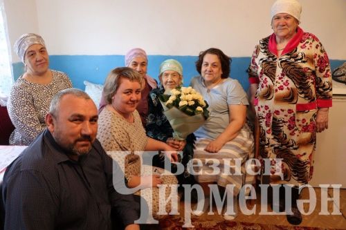 Түбән Чегодай юбиляры тормышыннан канәгать