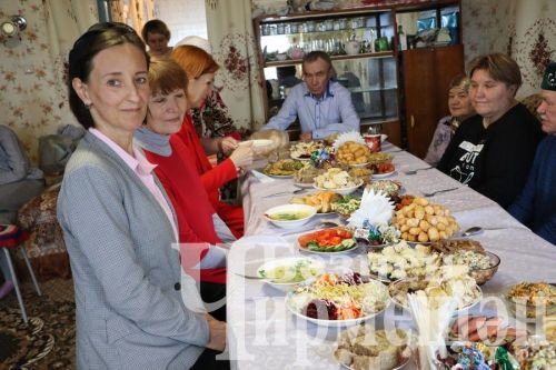 Түбән Чегодай юбиляры тормышыннан канәгать