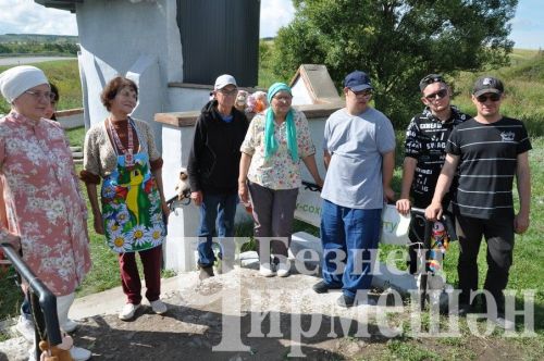 Чирмешәннең инвалидлар оешмасы Тегермән чишмәсен шефлыкка алган
