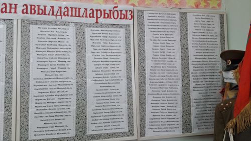 В Великой Отечественной войне участвовали 335 моих односельчан из Лашманки