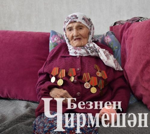 Чирмешән районында тагын бер әбигә 101 яшь тулды