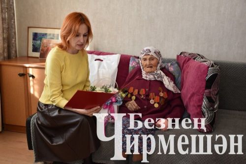 Чирмешән районында тагын бер әбигә 101 яшь тулды