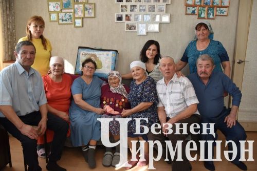 Чирмешән районында тагын бер әбигә 101 яшь тулды