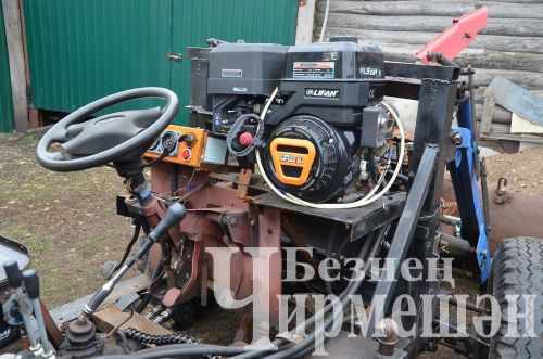 Иске Элмәледән Петр Малый беренче тракторын 44 ел элек ясаган