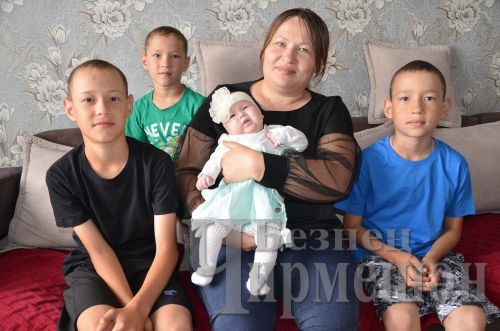 Әккәрәйдән Васильевлар – күп балалы гаилә