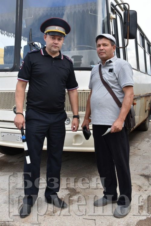 Чирмешәндә мәктәп автобусларын тикшерделәр