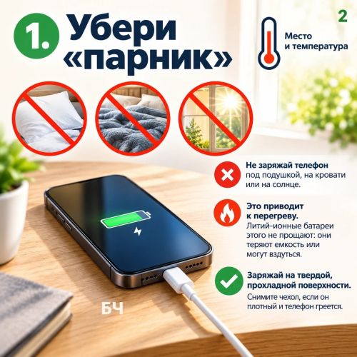Правила безопасной зарядки, о которых многие забывают