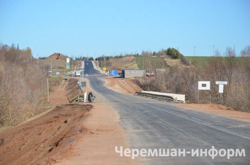 Чирмешәнне әйләнеп узу юлының икенче өлешенә бер кат асфальт түшәделәр