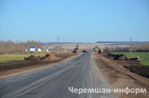 Чирмешәнне әйләнеп узу юлының икенче өлешенә бер кат асфальт түшәделәр