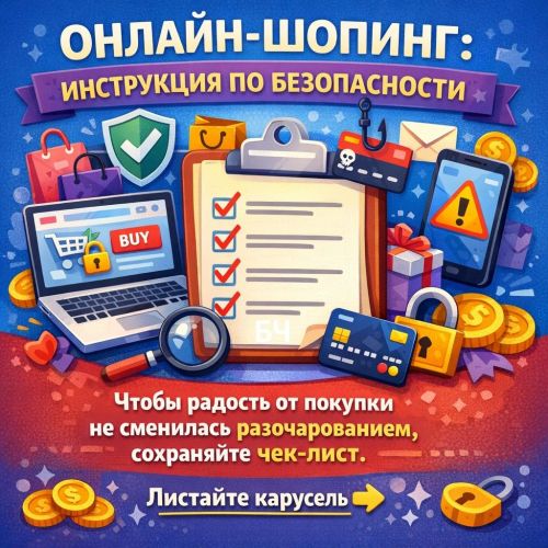 Безопасная покупка в интернете (карточки)