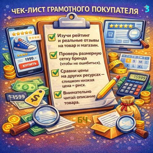 Безопасная покупка в интернете (карточки)