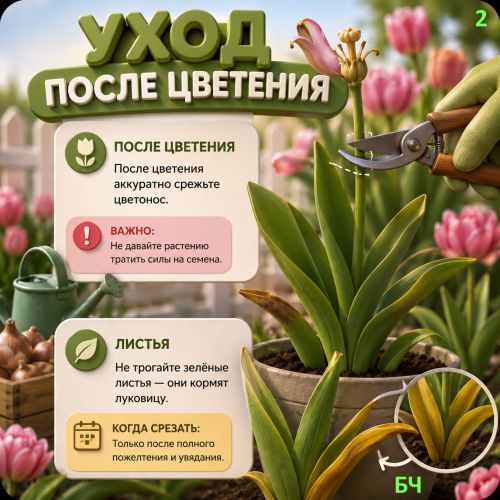 4 основных правила выращивания тюльпанов