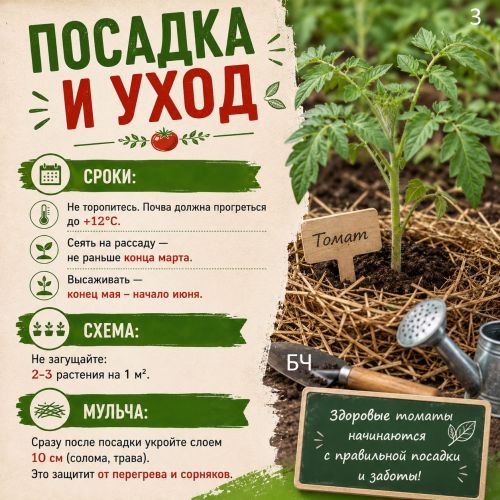 Секреты выращивания томатов в открытом грунте