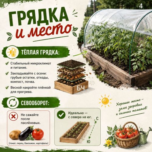 Секреты выращивания томатов в открытом грунте