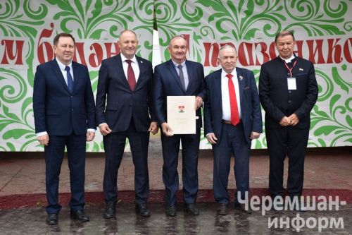 Чирмешән Сабан туенда авыл җитәкчеләрен бүләкләделәр