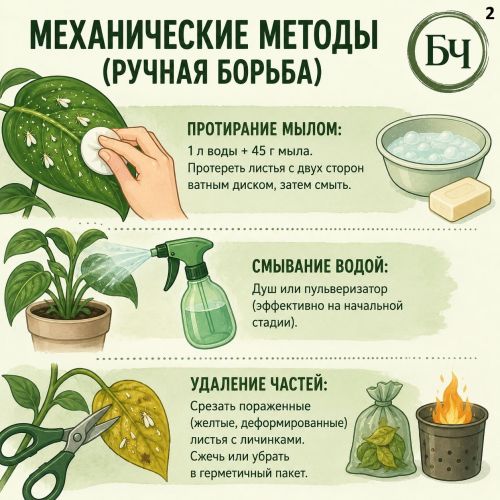 Как избавиться от белокрылки в теплице и на открытом грунте (карточки)