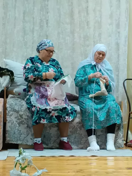 Якты Таудан 75 яшьлек Динә Мөслихова майор булган