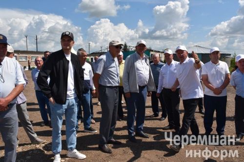 В «ЧЕРЕМШАНАГРО» приехали агрохимики из 30 районов республики