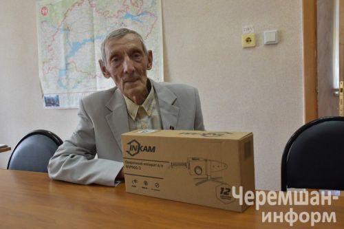 Иске Кади авылында яшәүче ветеран - «Безнең Чирмешән” район газетасының призына ия