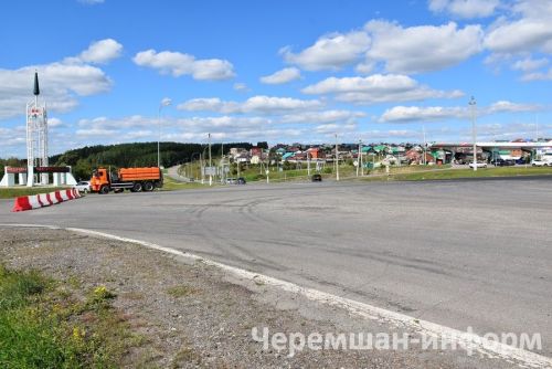 Чирмешәнне урап узучы юлның бер өлеше ябык