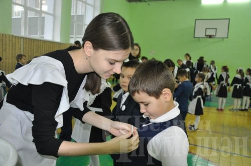 Принятие в "Орлята России" учащихся начальных классов Черемшанского лицея и Черемшанской школы №1 (ФОТОРЕПОРТАЖ)