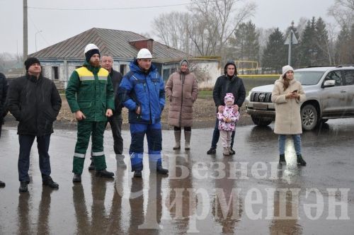Иске Үтәмештә яңа күпер ачтылар (ФОТОРЕПОРТАЖ)