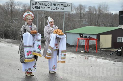 Зур Чирмешән аша салынган яңа күпер араларны якынайтты (ФОТОРЕПОРТАЖ)