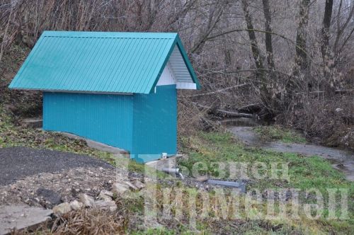 Иске Үтәмештә яңа күпер ачтылар (ФОТОРЕПОРТАЖ)