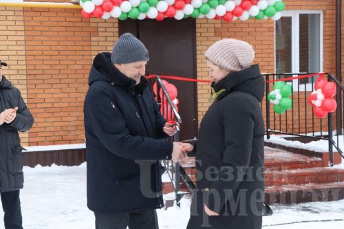Чирмешәндә аренда йорты файдалануга тапшырылды (ФОТОРЕПОРТАЖ)