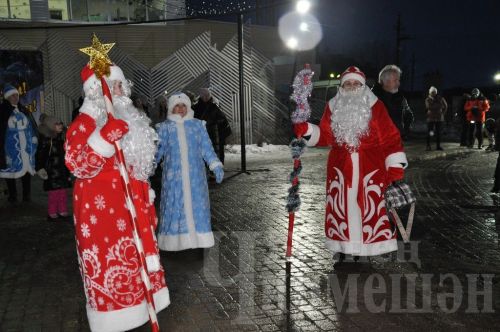 Черемшанских детей порадовали альметьевские артисты (ФОТОРЕПОРТАЖ)