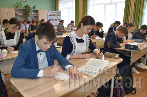 Чирмешән лицеенда татар теле һәм әдәбияты укытучыларының төбәк-ара семинары уза (ФОТОРЕПОРТАЖ)