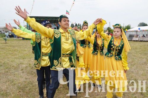 81 фотография с празднования Дня села в Лашманке