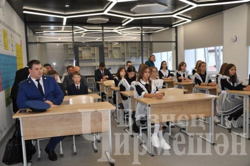 1 нче Чирмешән мәктәбе ремонттан соң кабат ачылды (ФОТОРЕПОРТАЖ)