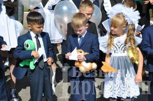 1 нче Чирмешән мәктәбе ремонттан соң кабат ачылды (ФОТОРЕПОРТАЖ)