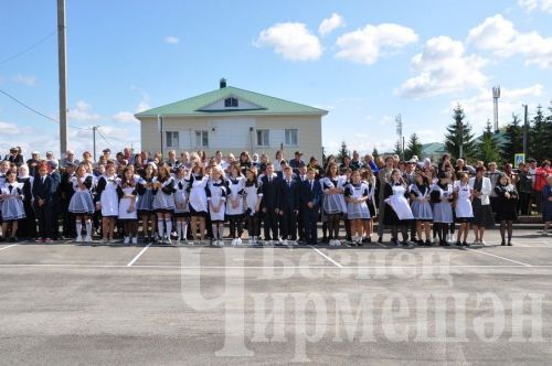 1 нче Чирмешән мәктәбе ремонттан соң кабат ачылды (ФОТОРЕПОРТАЖ)