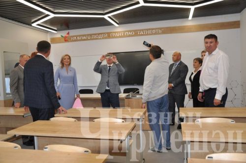 1 нче Чирмешән мәктәбе ремонттан соң кабат ачылды (ФОТОРЕПОРТАЖ)