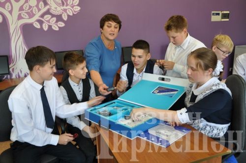 Яңа Элмәле мәктәбендә "Үсеш ноктосы" кабинетлары ачылды (ФОТОРЕПОРТАЖ)