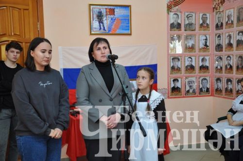 Түбән Чегодайда махсус хәрби операция зонасында һәлак булган Нуршат Хожаевны искә алдылар ( ФОТОРЕПОРТАЖ)