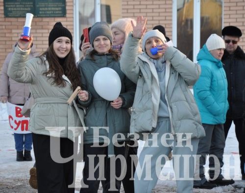 Чирмешәндә "Алтын алка" җиңүчеләрен каршы алдылар (ФОТОРЕПОРТАЖ)