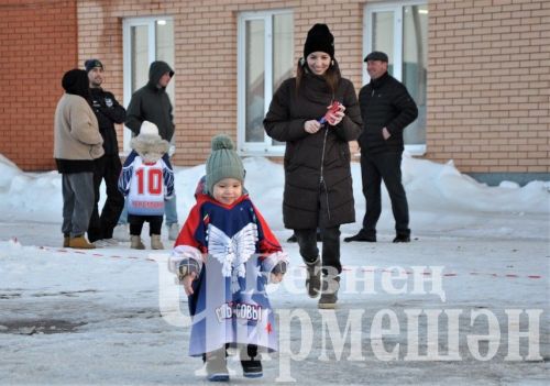Чирмешәндә "Алтын алка" җиңүчеләрен каршы алдылар (ФОТОРЕПОРТАЖ)